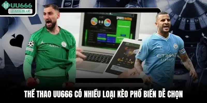 Thể thao UU666 có nhiều loại kèo phổ biến dễ chọn